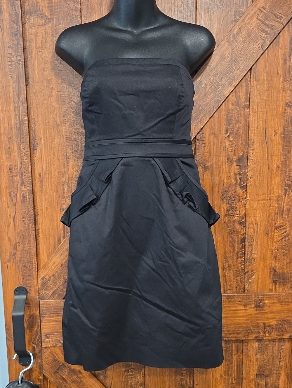 J.Crew Black Strapless Dress 4